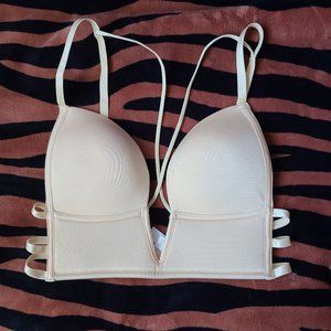 Criss Cross Front Seamless Bra XL